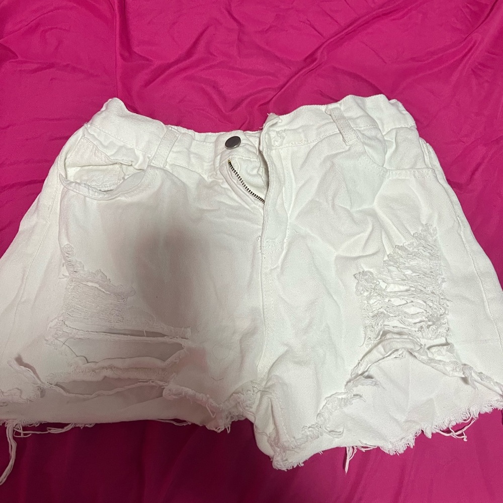 White shorts